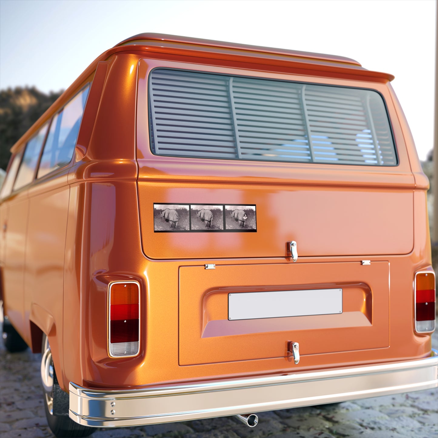 Hot Rhino Bumper Stickers