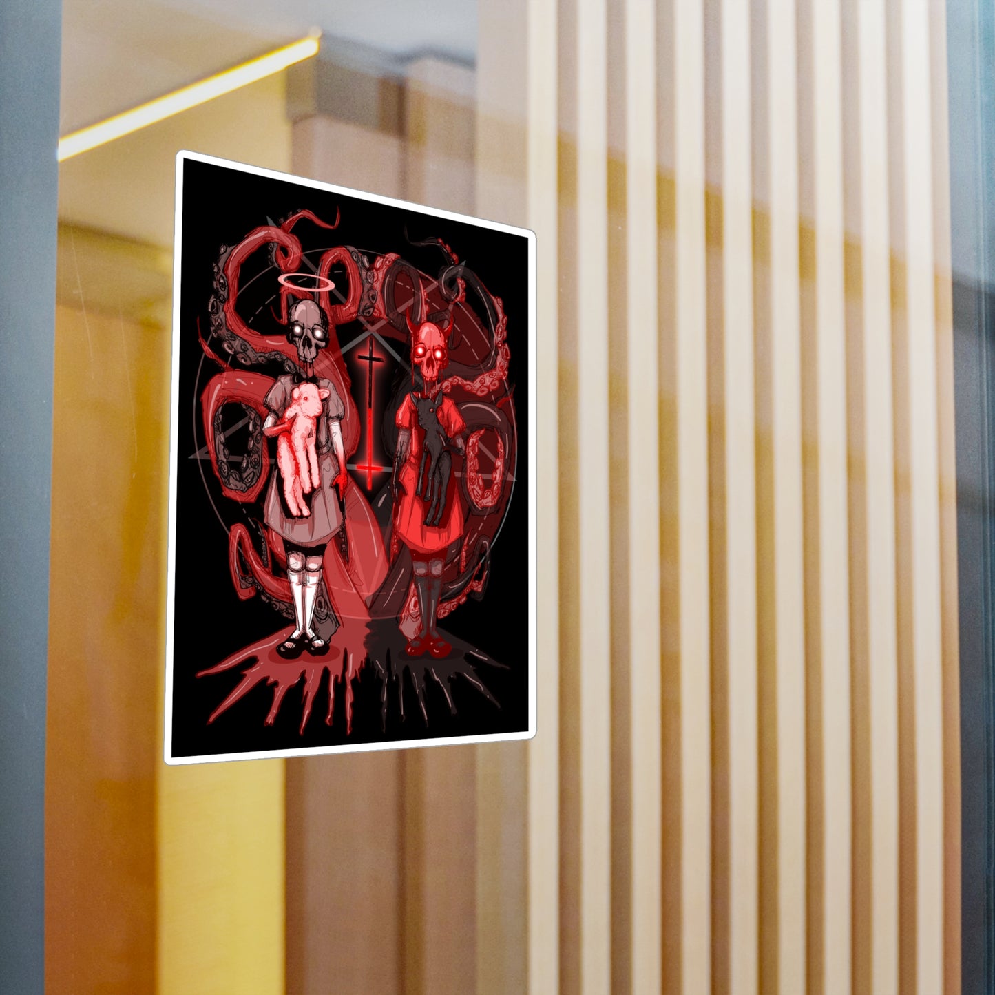 The Twins Kiss-Cut Vinyl Decal