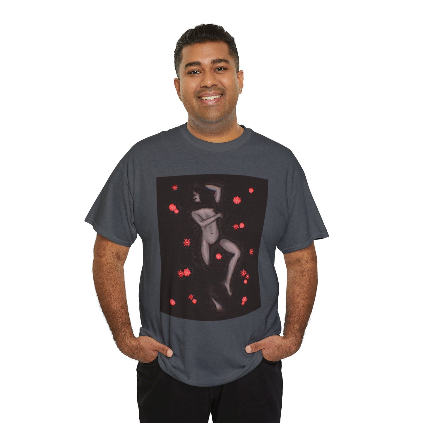 Water Lilies Unisex Heavy Cotton Tee