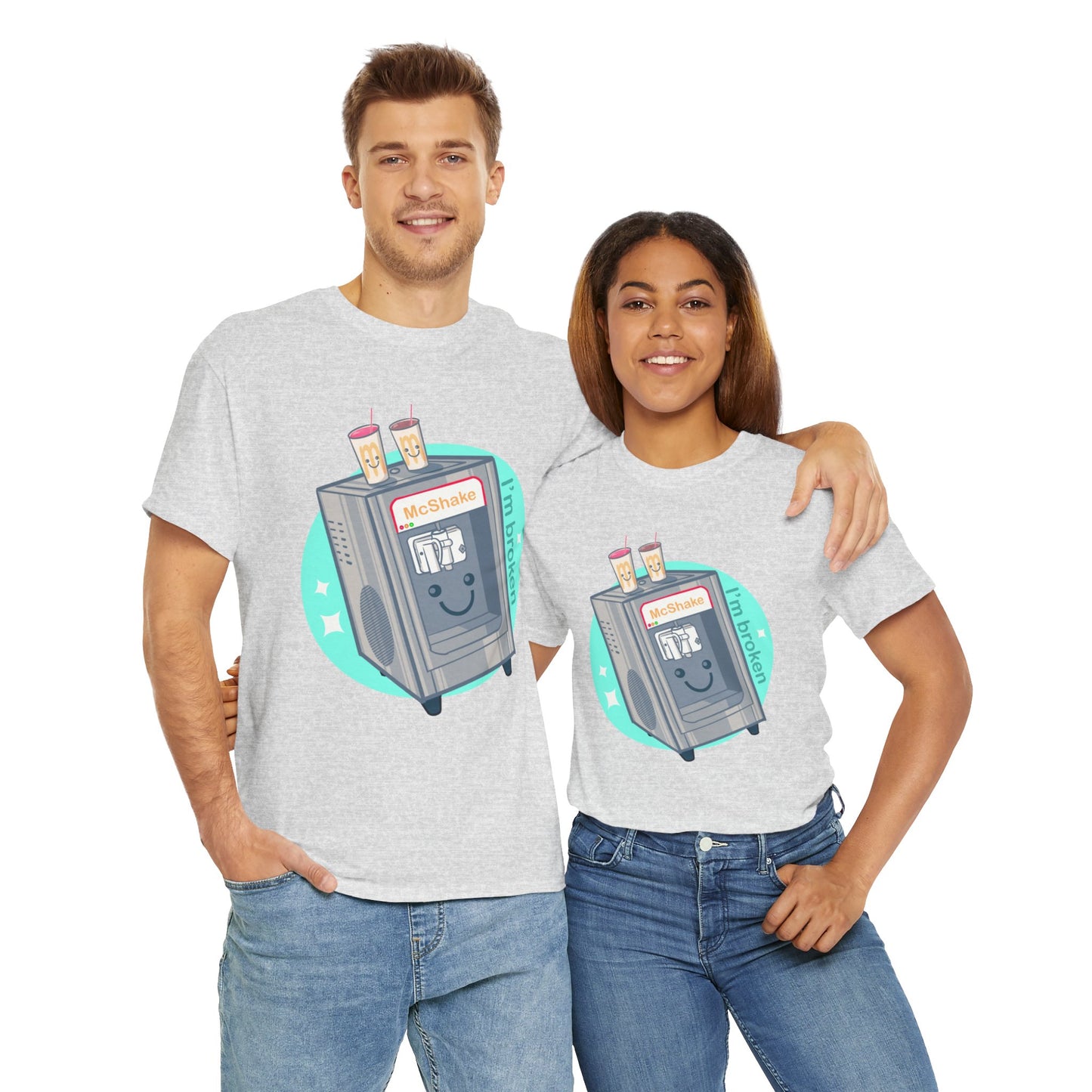 Shake Machine Unisex Heavy Cotton Tee