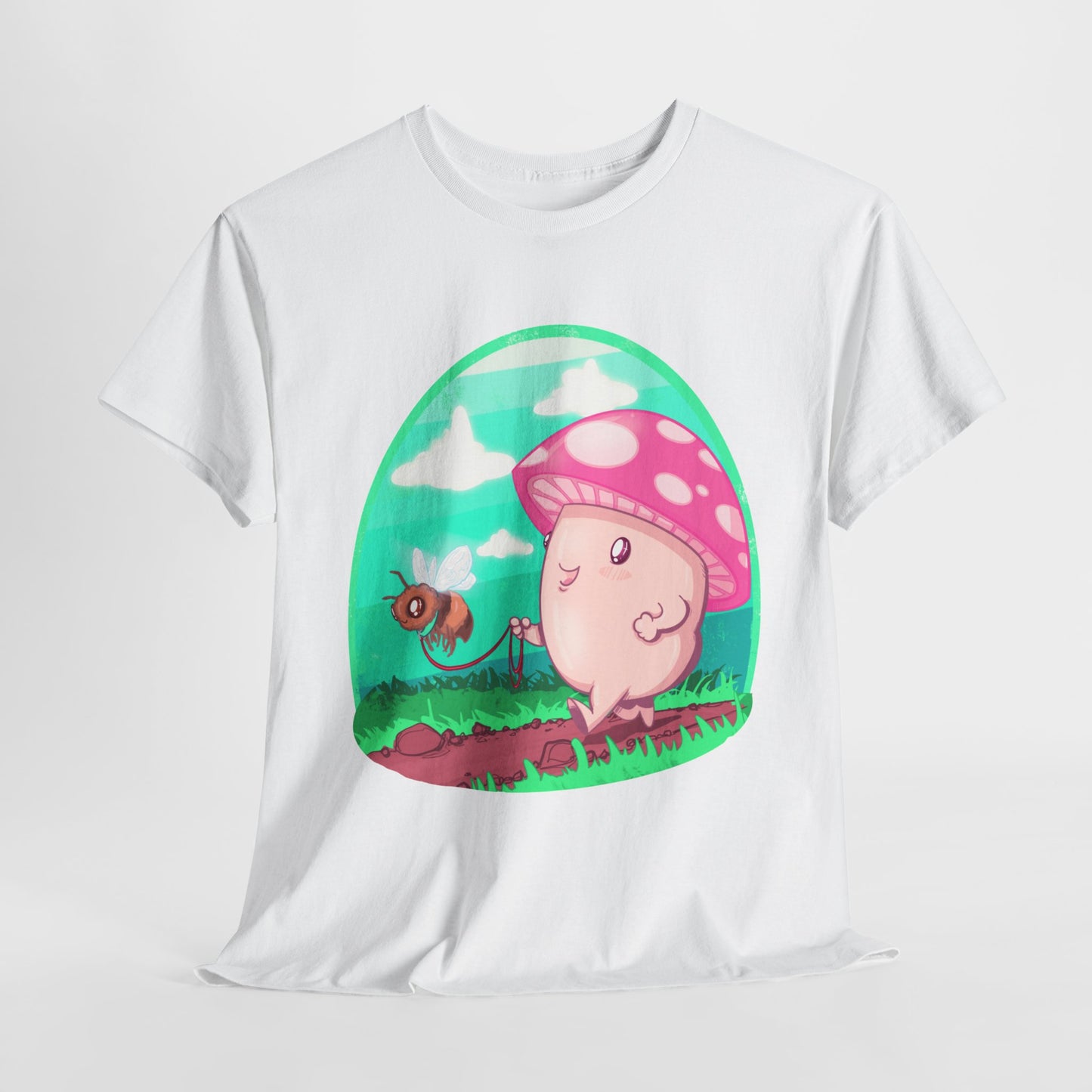 Bee Walk Unisex Heavy Cotton Tee
