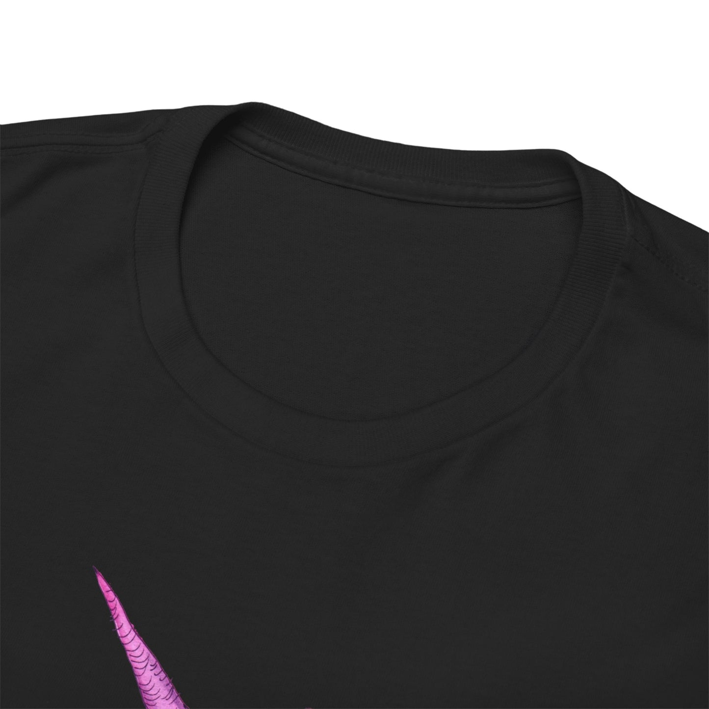Unicorn Skull Unisex Heavy Cotton Tee