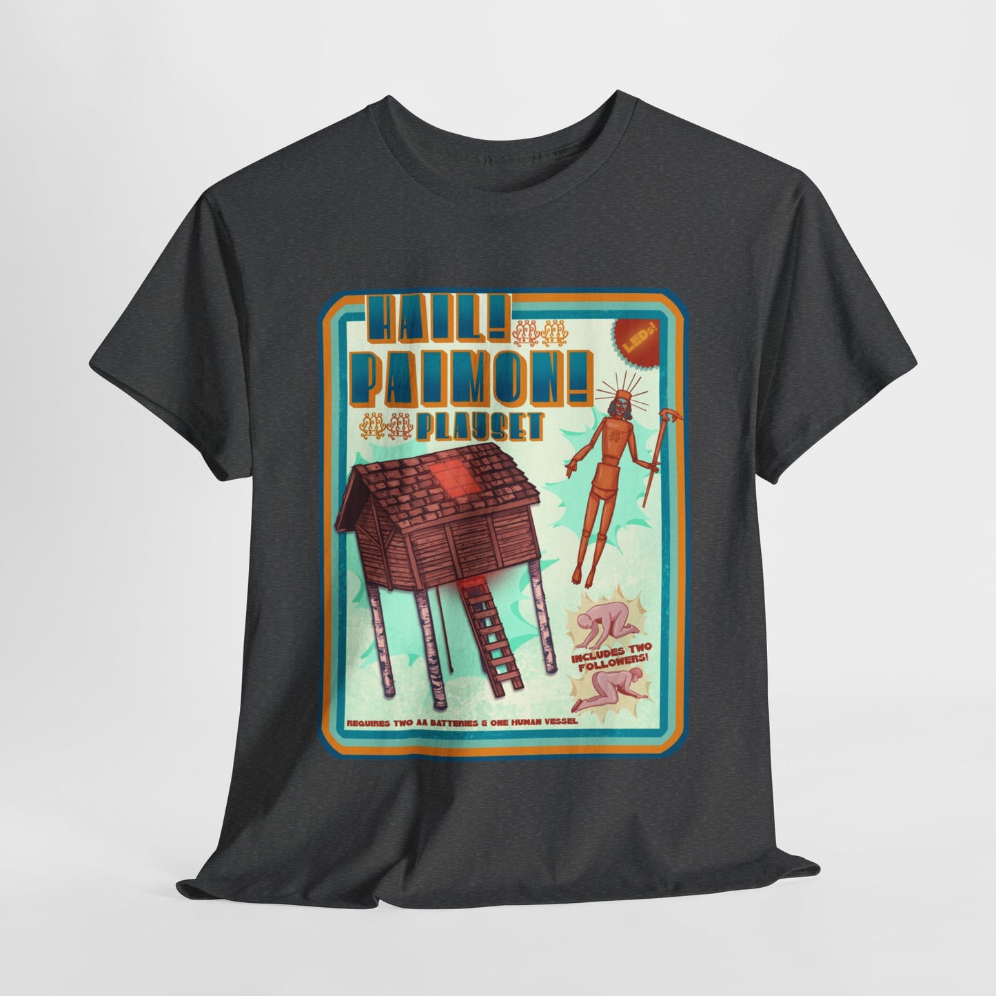 Hail Paimon Playset Unisex Heavy Cotton Tee