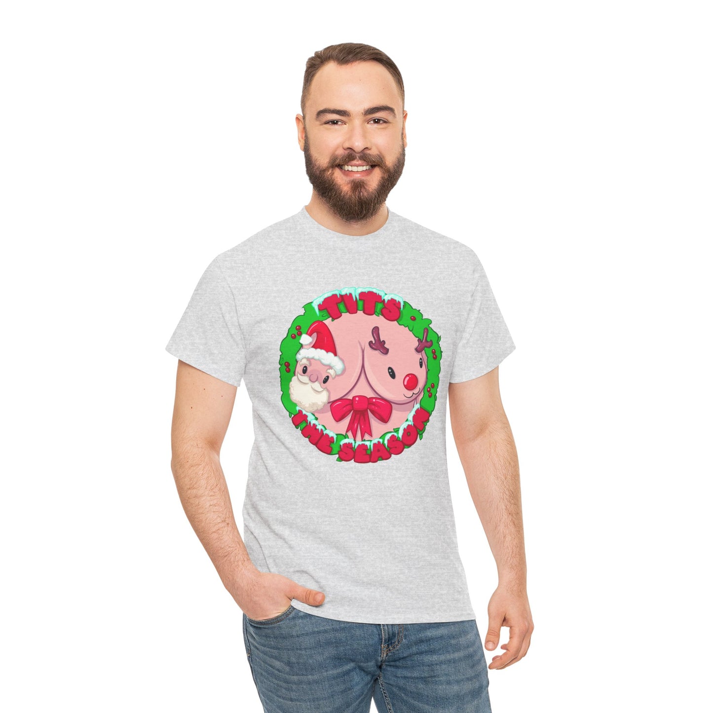 Tits The Season Unisex Heavy Cotton Tee