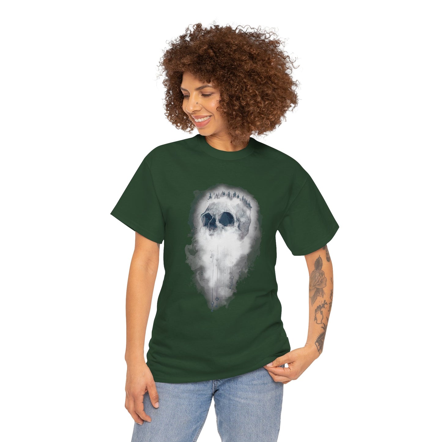 Elemental Skull Air Unisex Heavy Cotton Tee