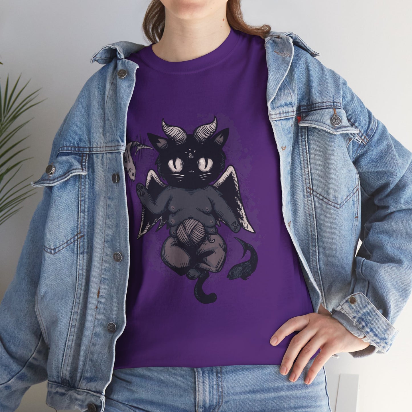 Baphocat Unisex Heavy Cotton Tee