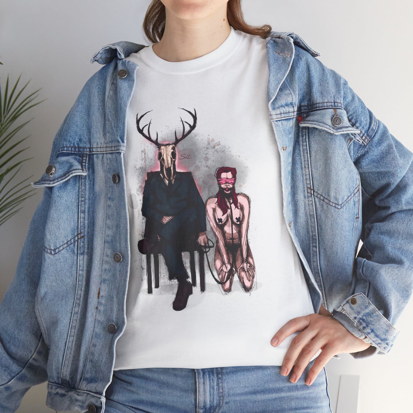 Deer Daddy Series 1: Sit Unisex Heavy Cotton Tee