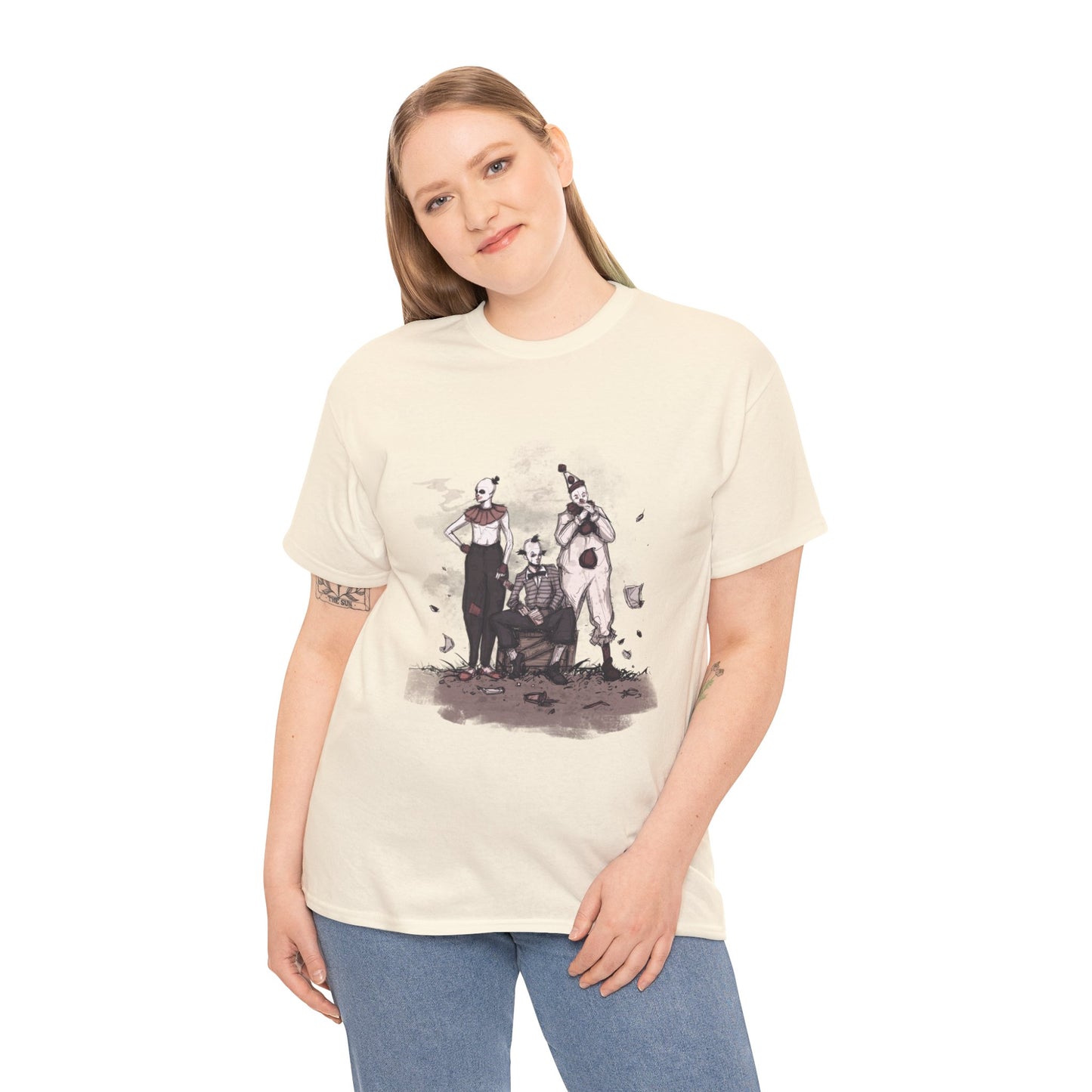 Retro Circus Unisex Heavy Cotton Tee