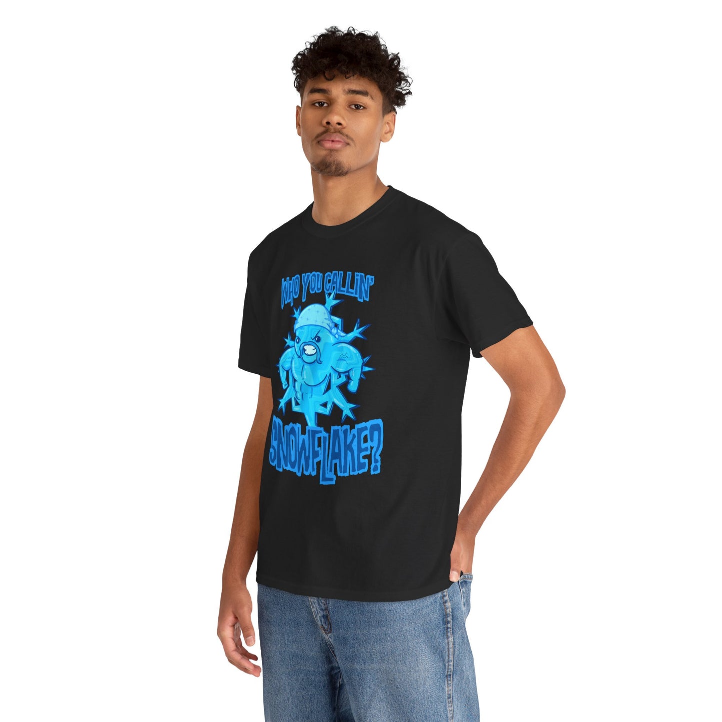 Tough Snowflake Unisex Heavy Cotton Tee
