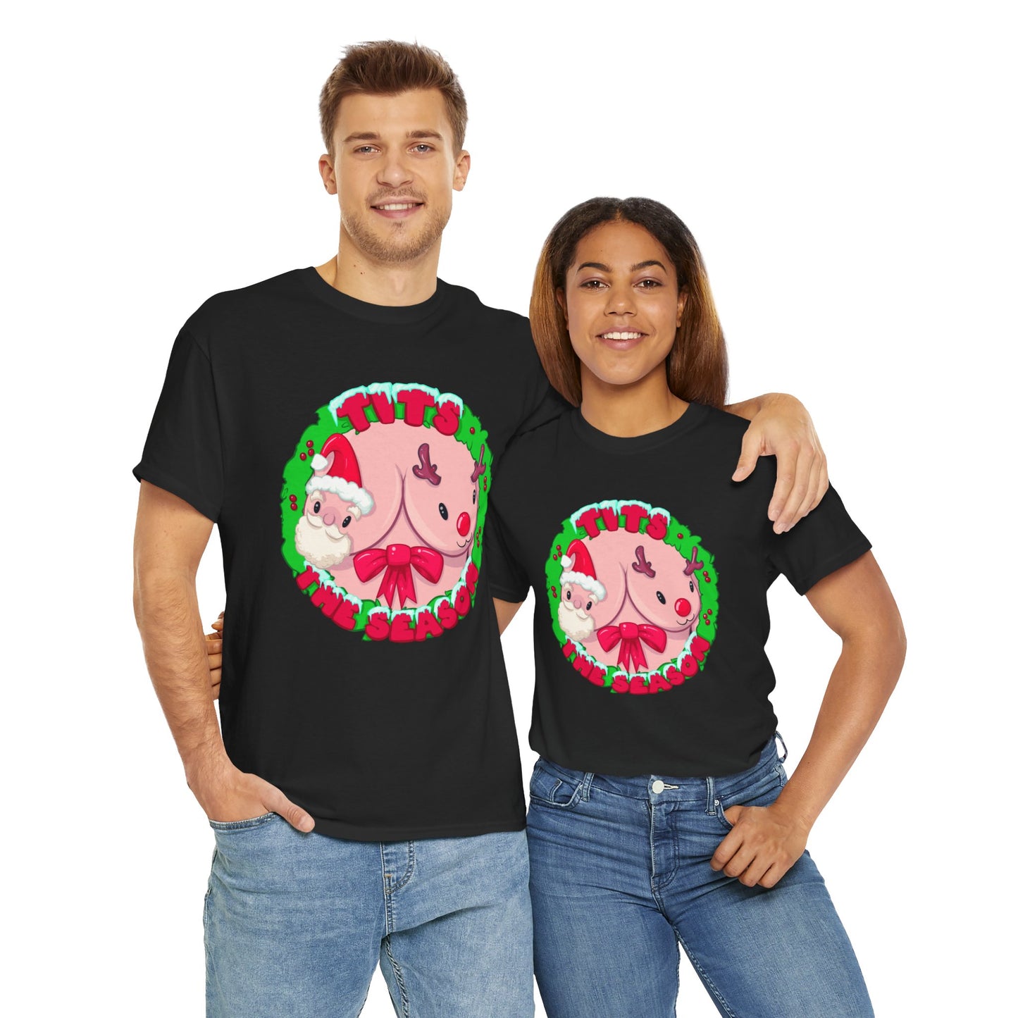 Tits The Season Unisex Heavy Cotton Tee