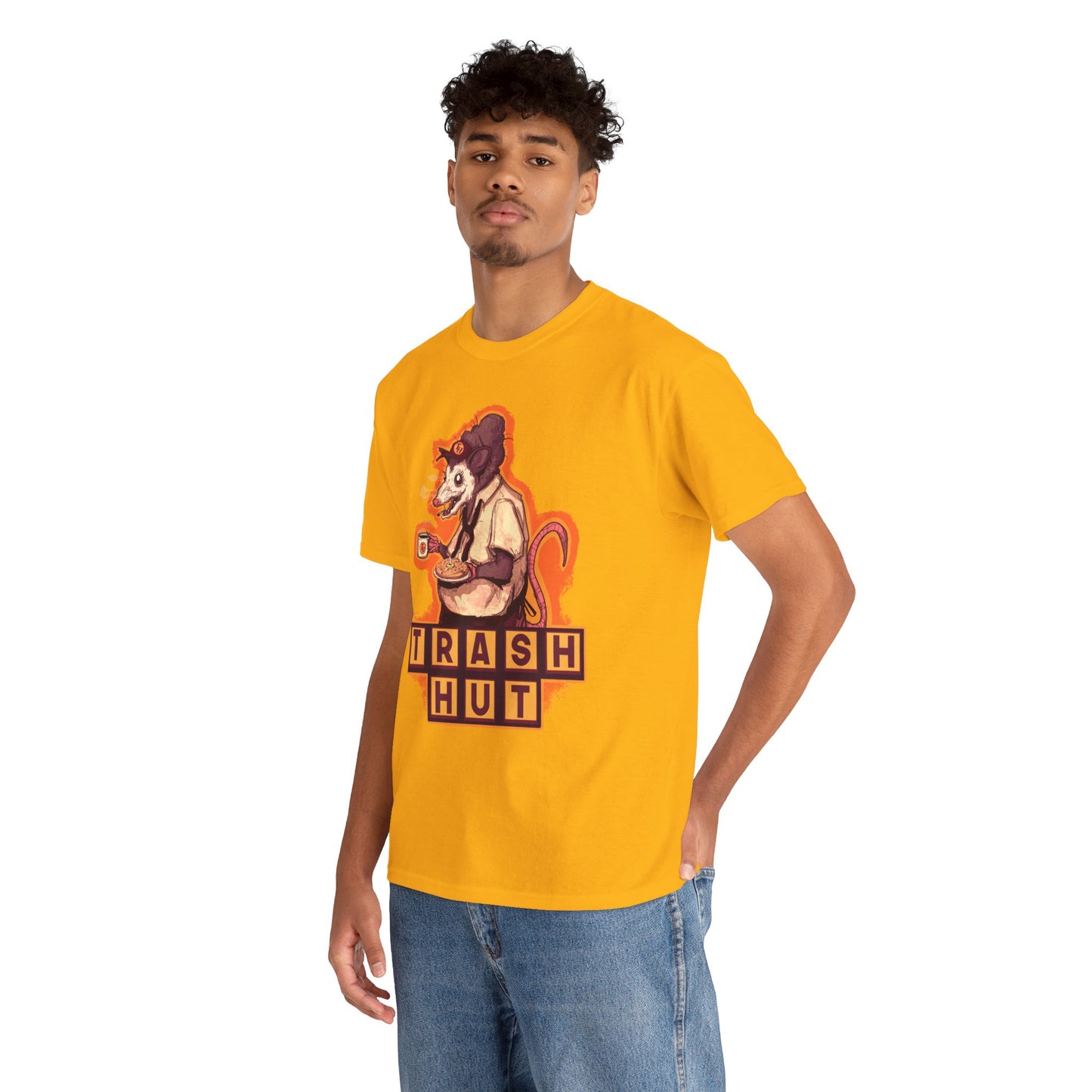 Trash Hut Unisex Heavy Cotton Tee