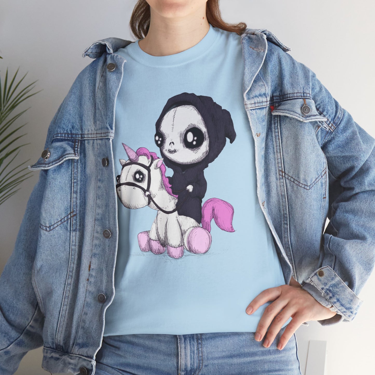 Pale Horse Unisex Heavy Cotton Tee