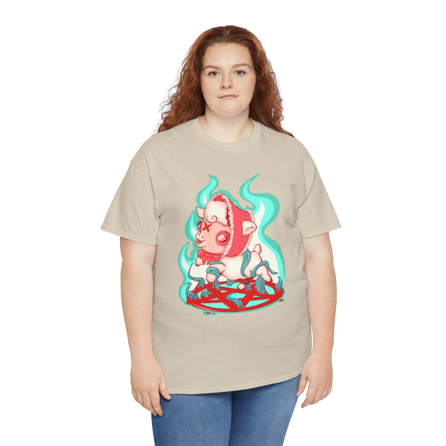 Sacrificial Lamb Unisex Heavy Cotton Tee