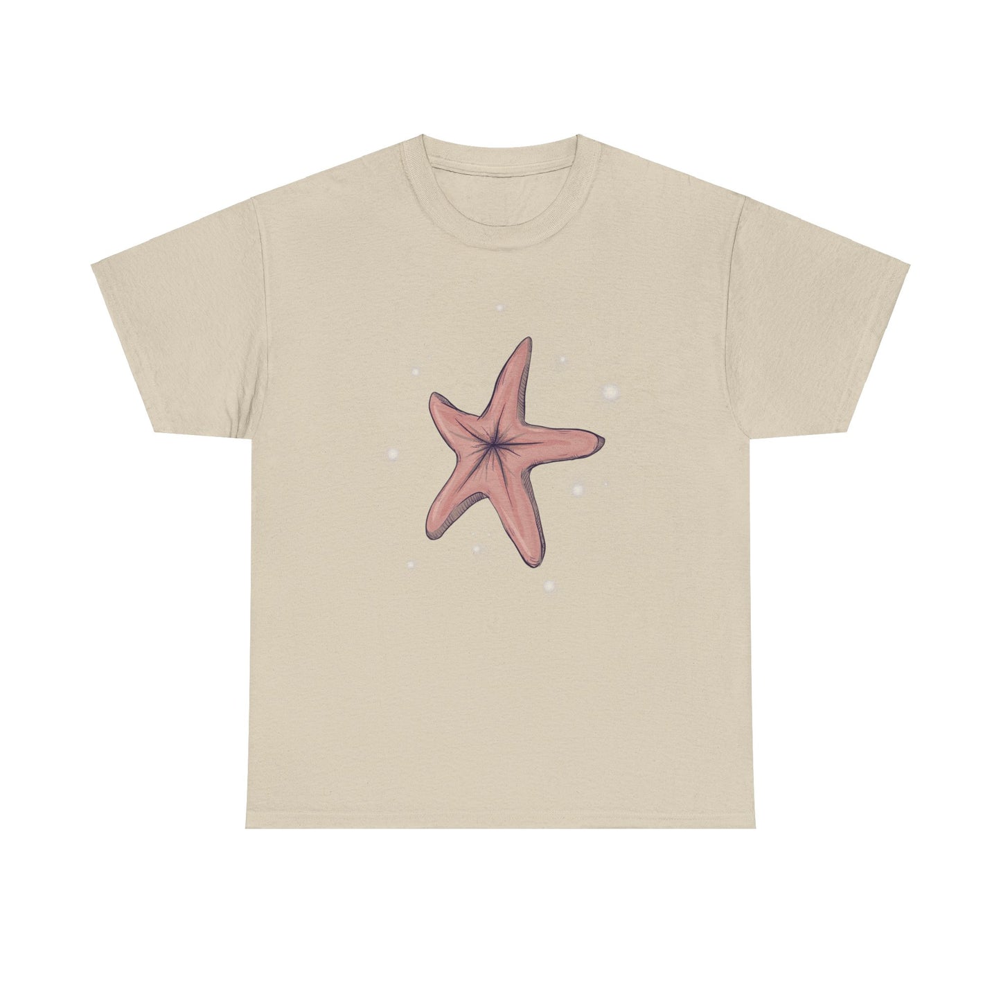 Chocolate Starfish Unisex Heavy Cotton Tee