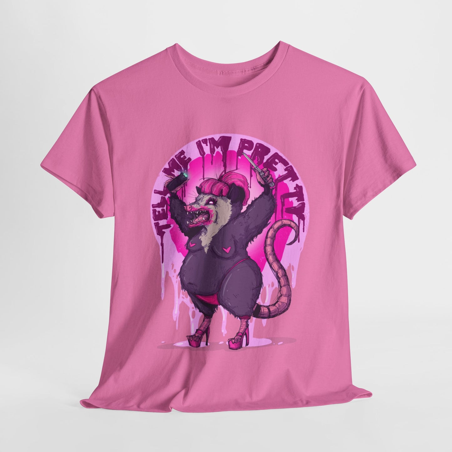 Pretty Opossum Unisex Heavy Cotton Tee