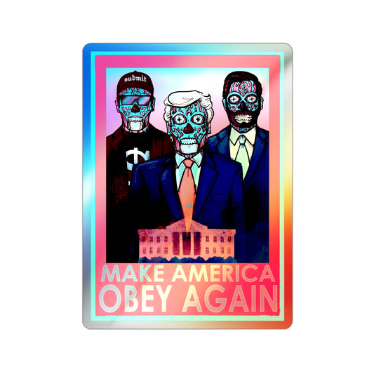 MAOA Holographic Die-cut Stickers