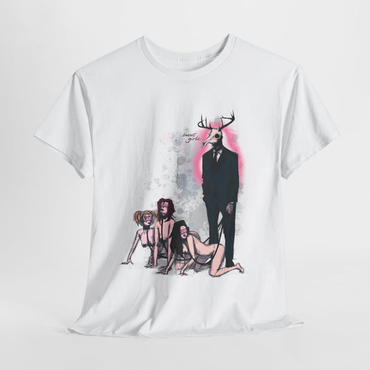 Deer Daddy Series 1: Sweet Girls Unisex Heavy Cotton Tee