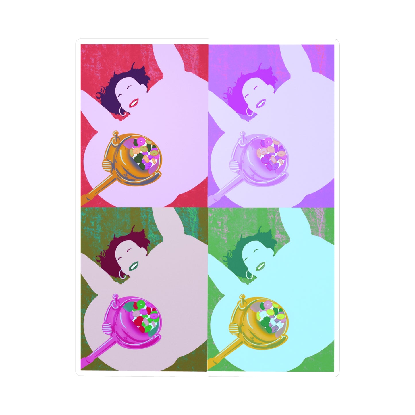 Cereal Princess Kiss-Cut Vinyl Decal