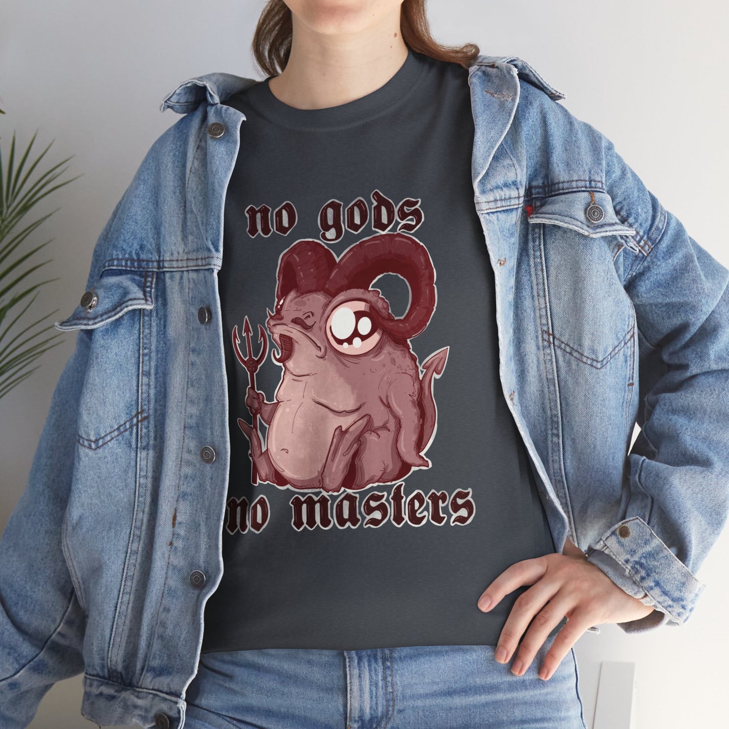 No Gods No Masters Unisex Heavy Cotton Tee
