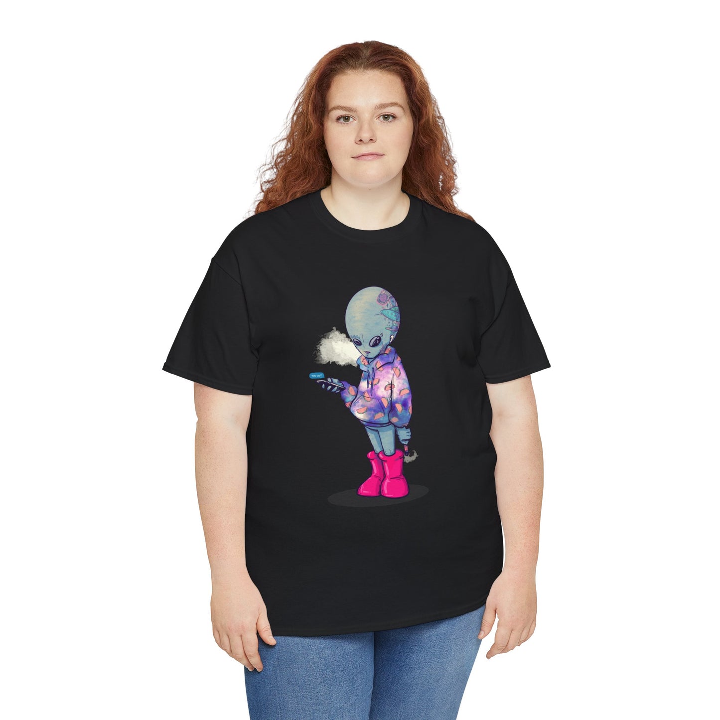 Earth Alien Unisex Heavy Cotton Tee