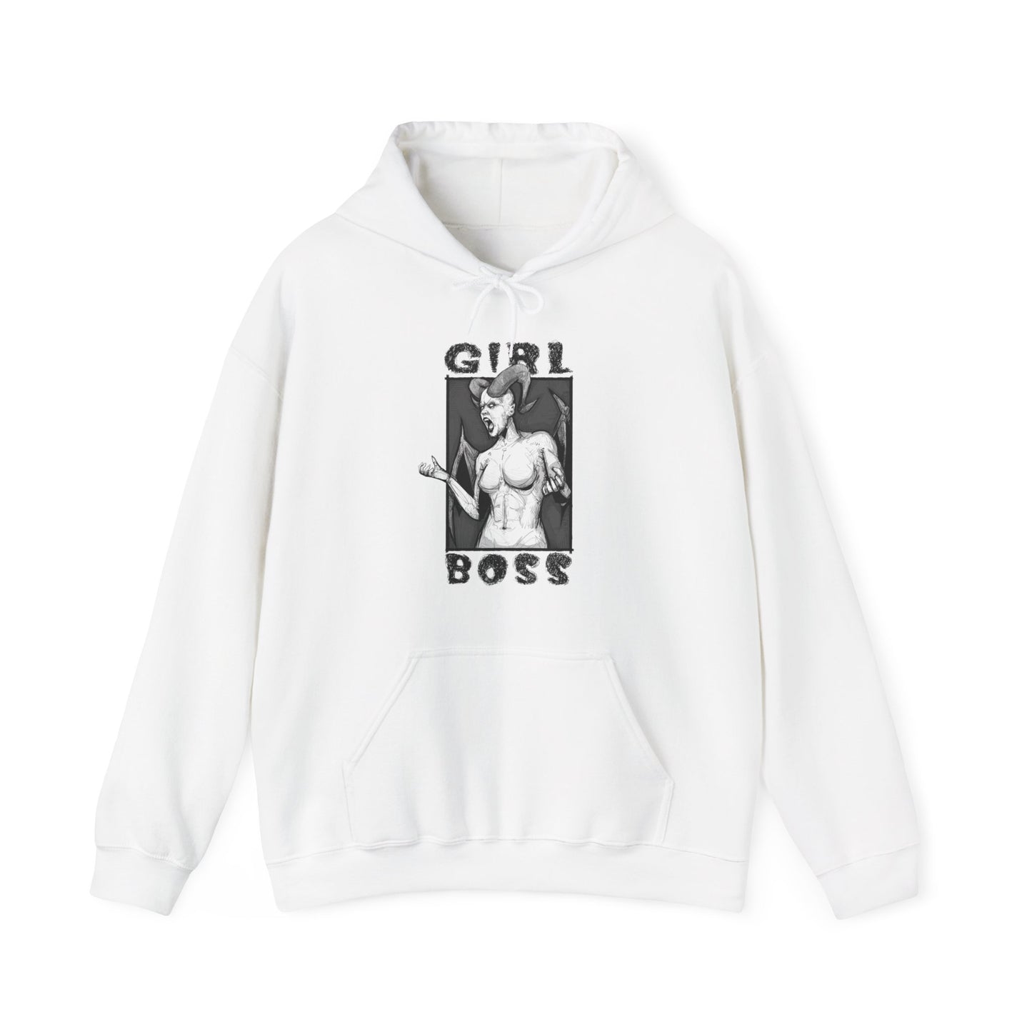Girl Boss Unisex Heavy Blend Hooded Sweatshirt