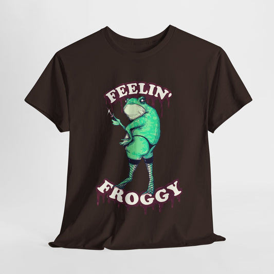 Feelin Froggy Unisex Heavy Cotton Tee
