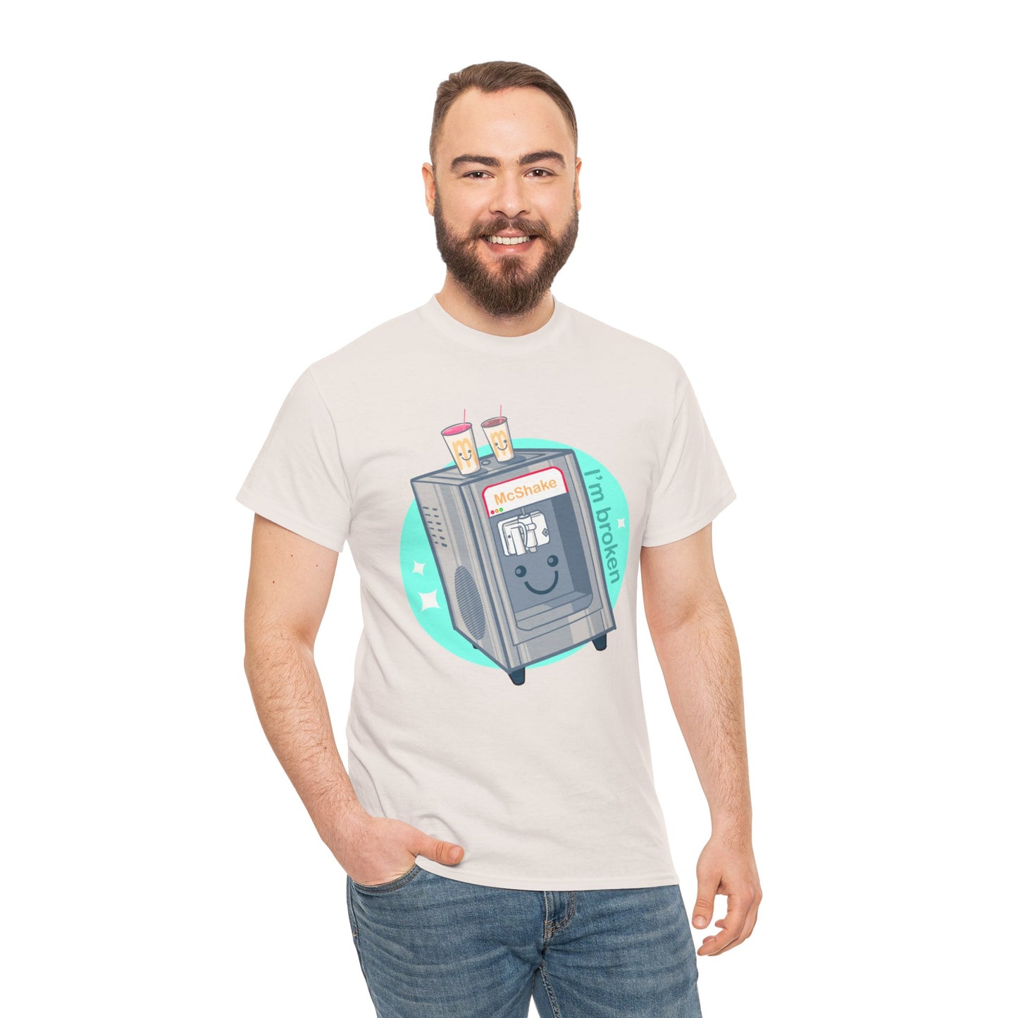 Shake Machine Unisex Heavy Cotton Tee
