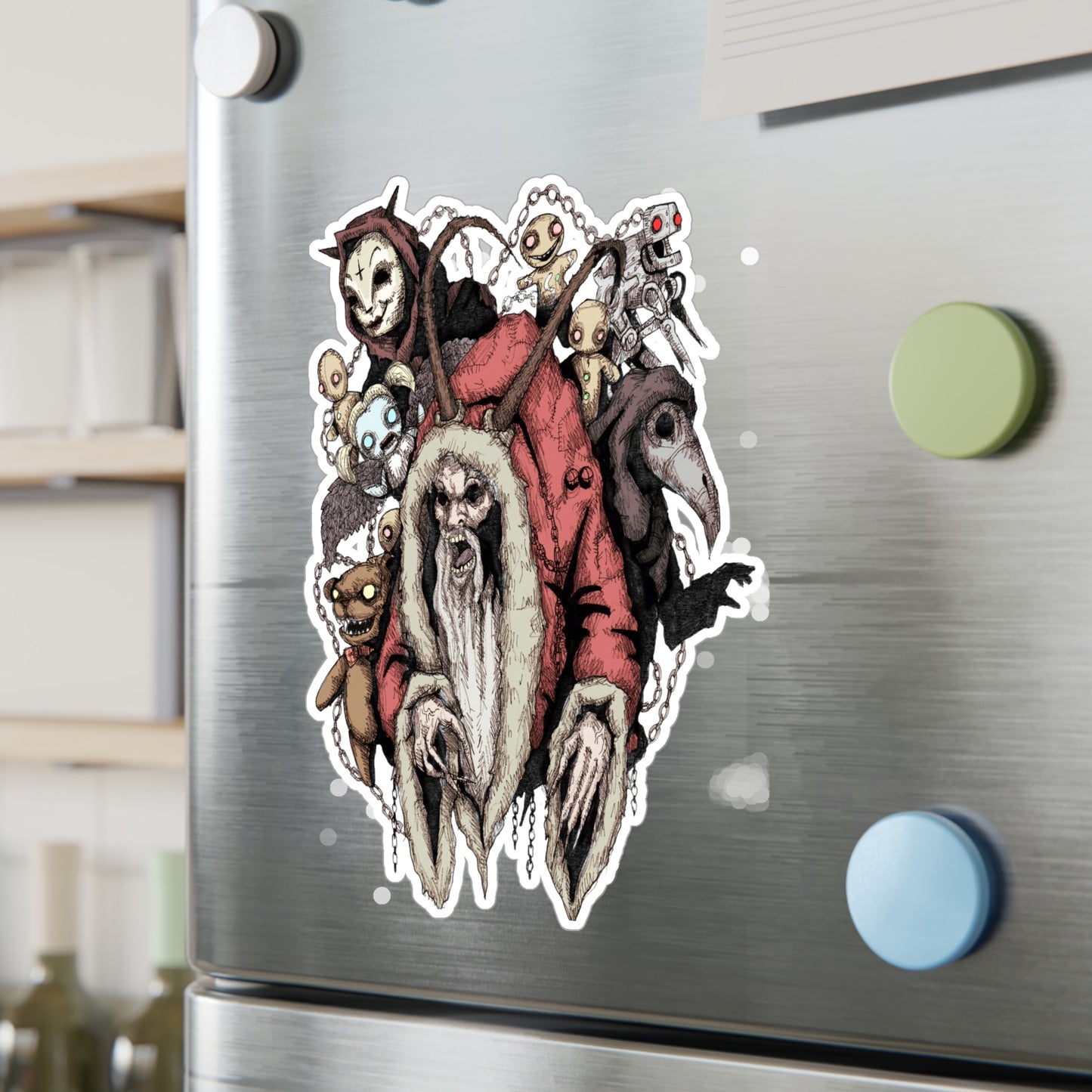Krampus 2.0 Kiss-Cut Vinyl Decal