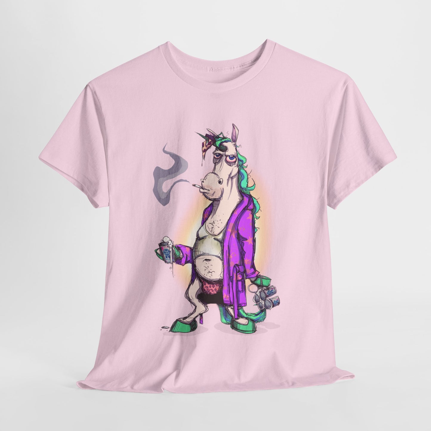 Dontgiveafuckacorn Unisex Heavy Cotton Tee
