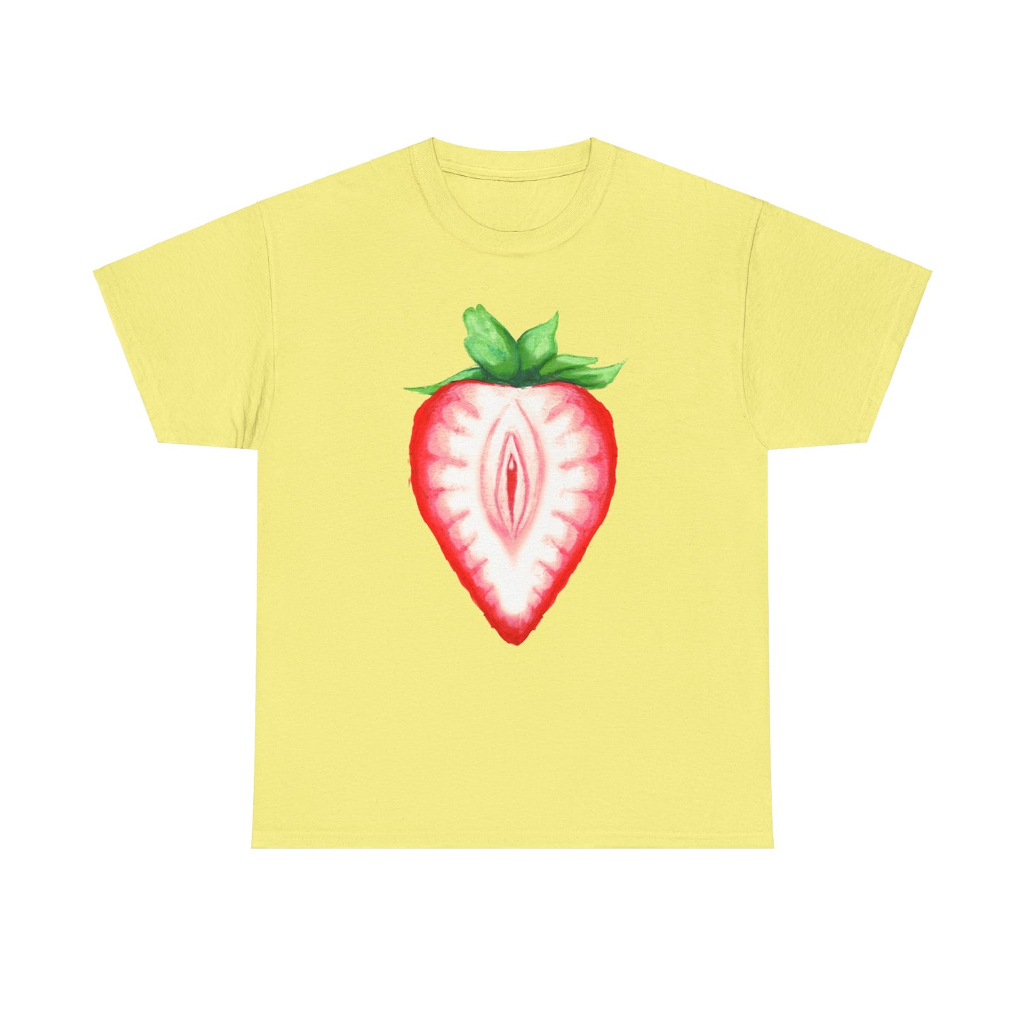Juicy Strawberry Unisex Heavy Cotton Tee