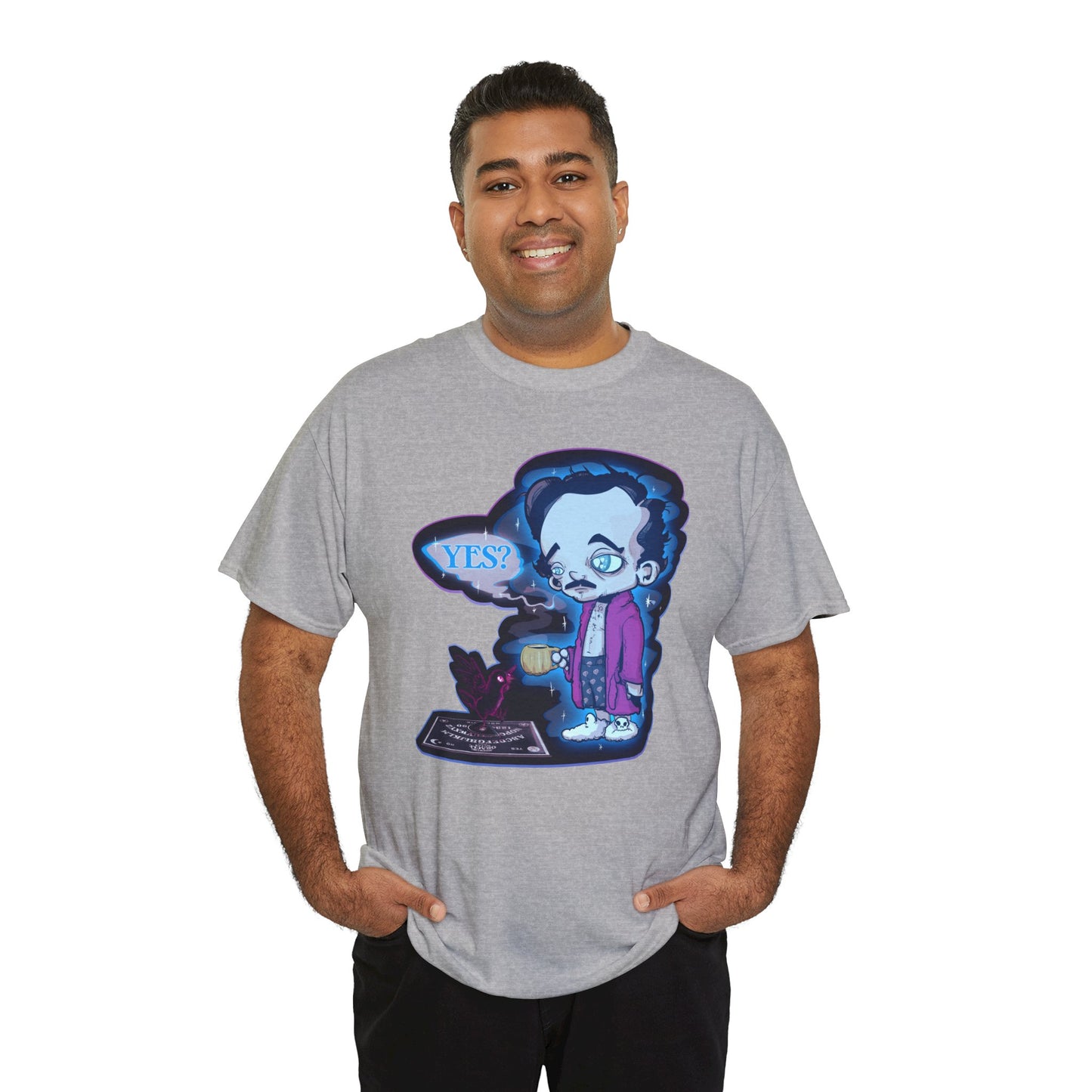 Edgar Allan Ghost Unisex Heavy Cotton Tee