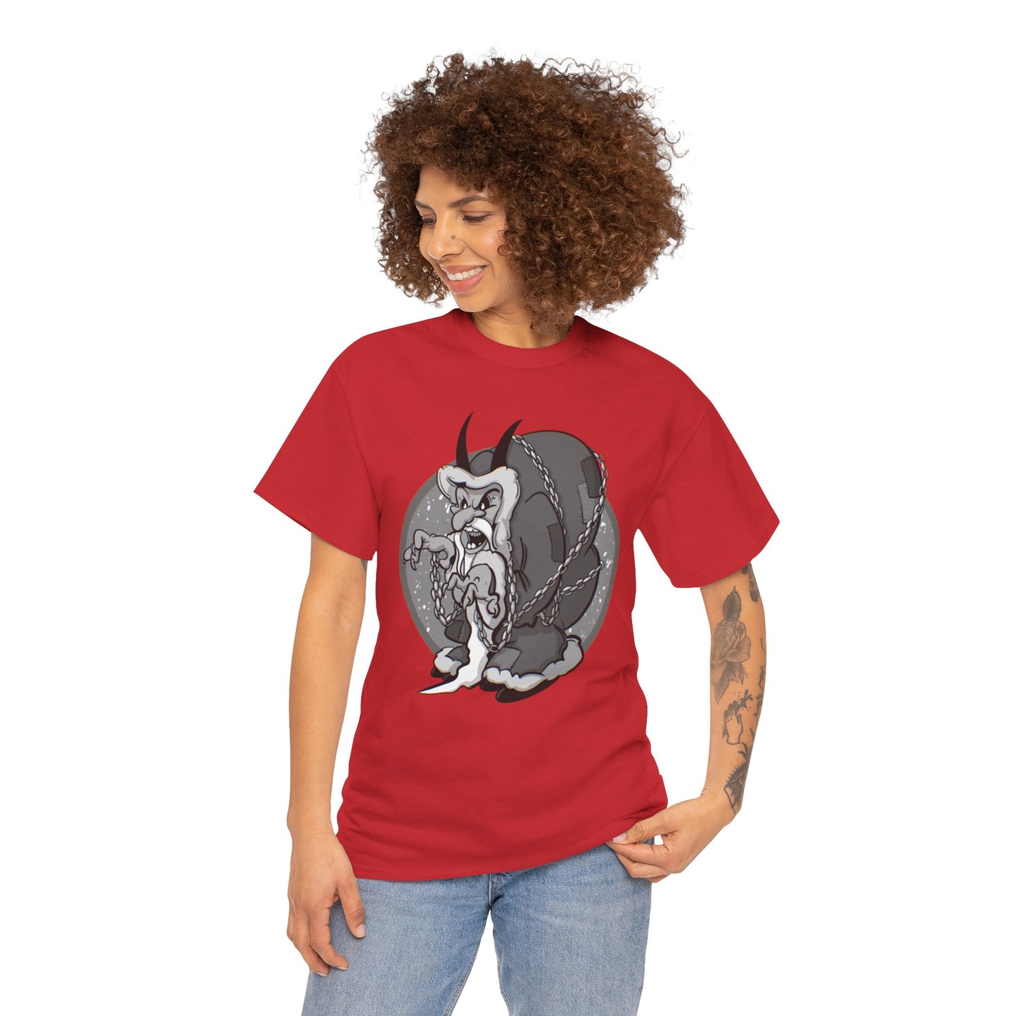 Rubber Hose Krampus II Unisex Heavy Cotton Tee
