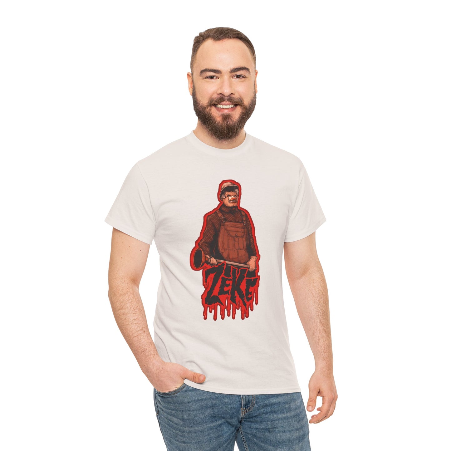 Zeke The Plumber Unisex Heavy Cotton Tee