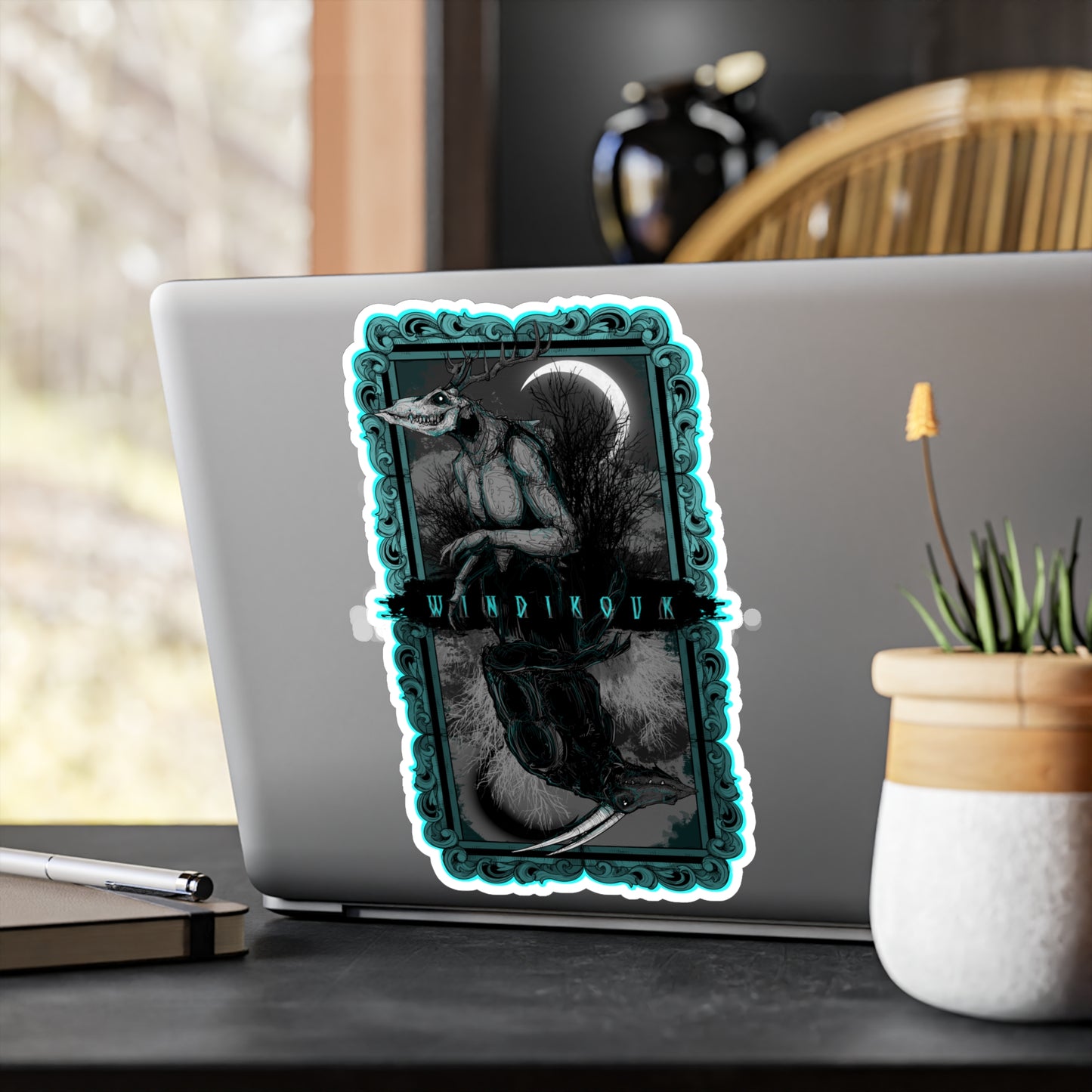 As Above So Below Wendigo Kiss-Cut Vinyl Decal