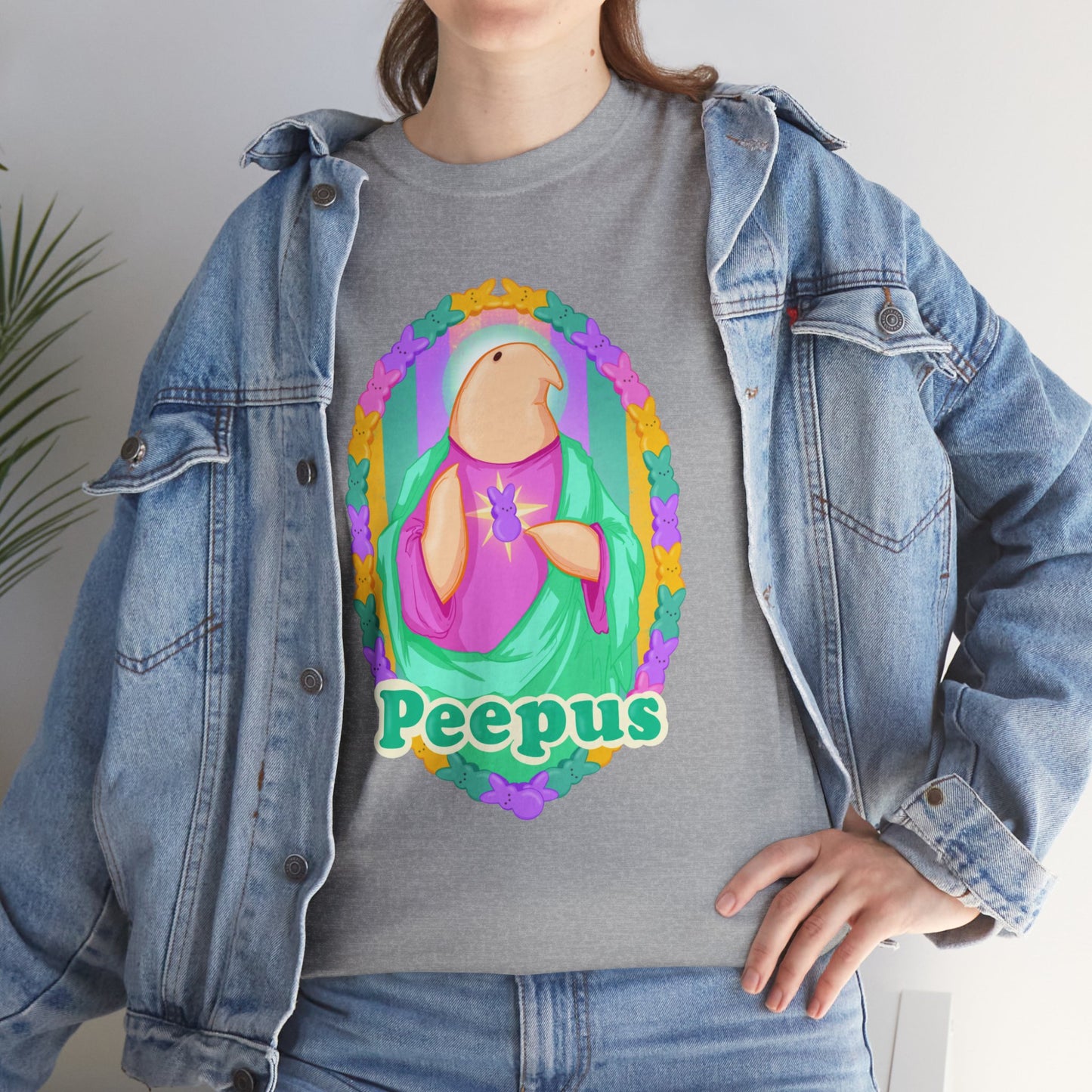 Peepus Unisex Heavy Cotton Tee