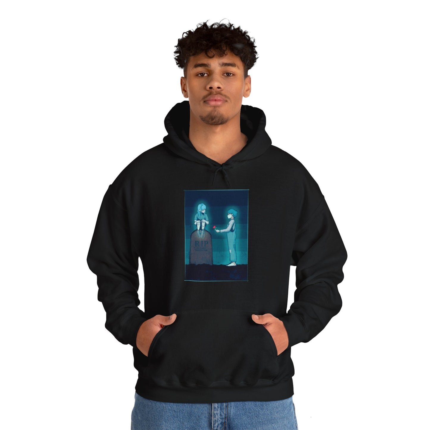 Ghost Kids Unisex Heavy Blend Hooded Sweatshirt