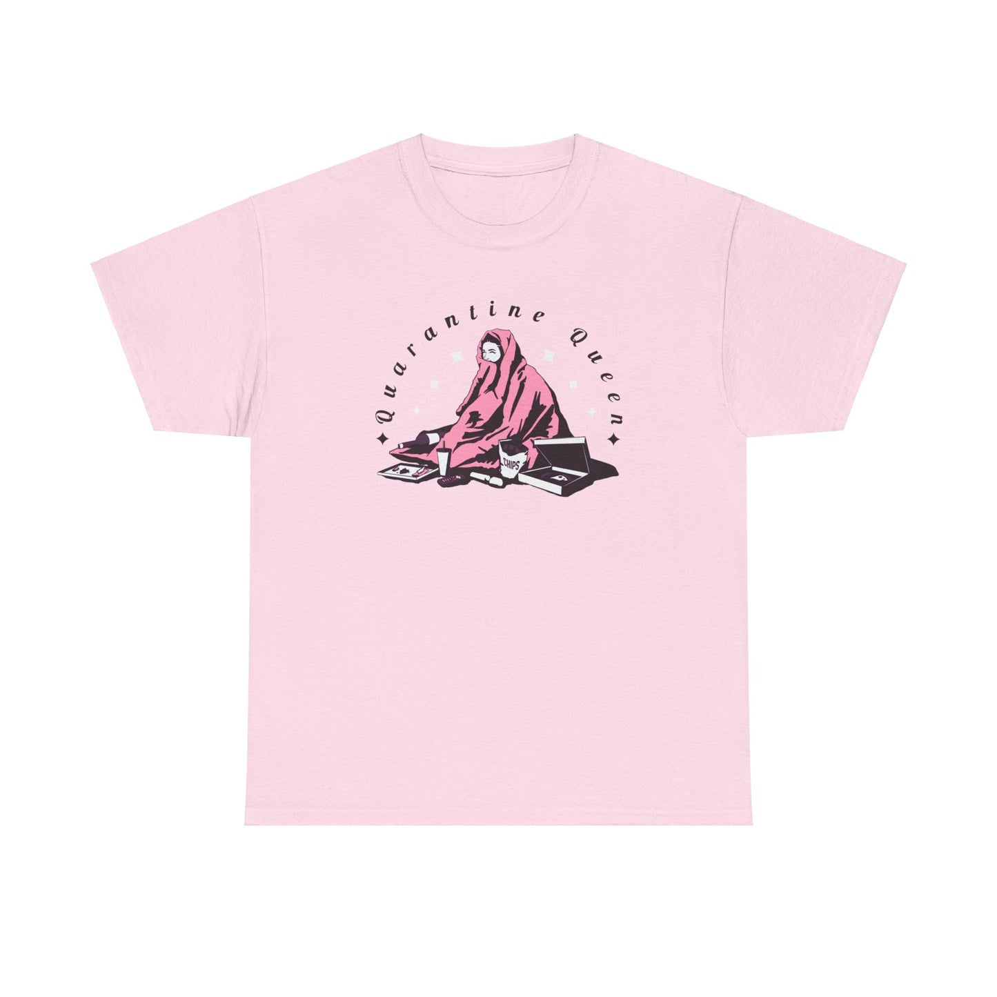 Quarantine Queen Unisex Heavy Cotton Tee