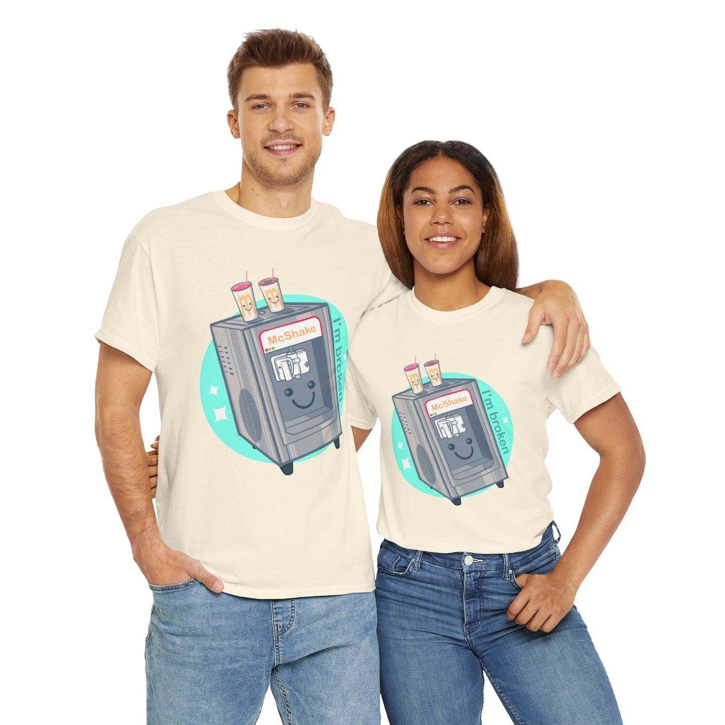 Shake Machine Unisex Heavy Cotton Tee