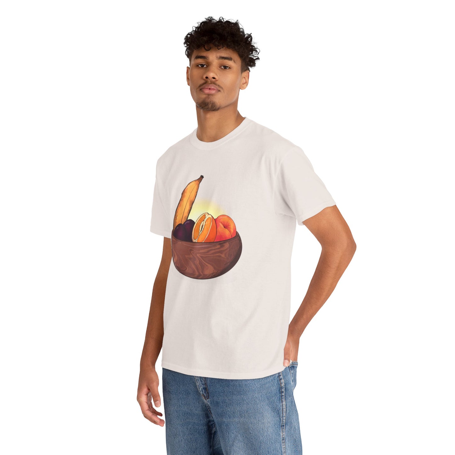 Adult Fruit Basket Unisex Heavy Cotton Tee