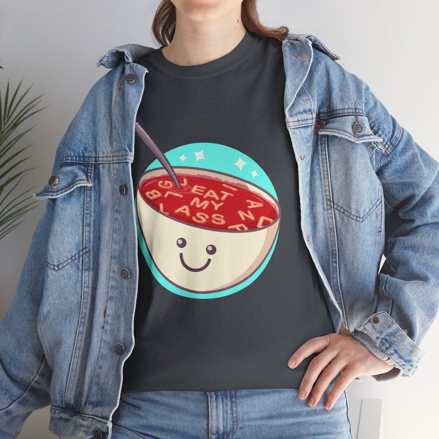 Alphabet Soup Unisex Heavy Cotton Tee