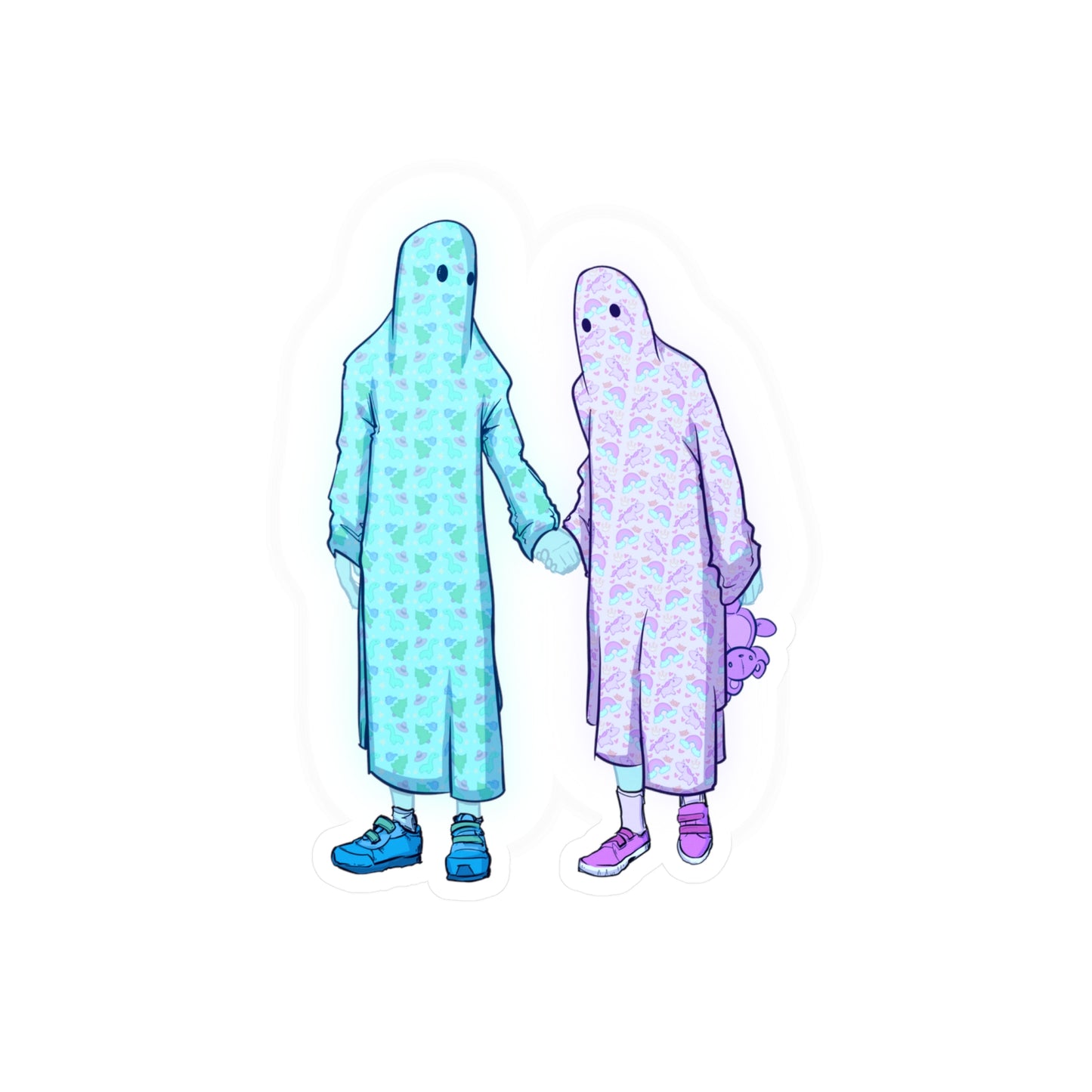 Ghost Kids Kiss-Cut Vinyl Decal