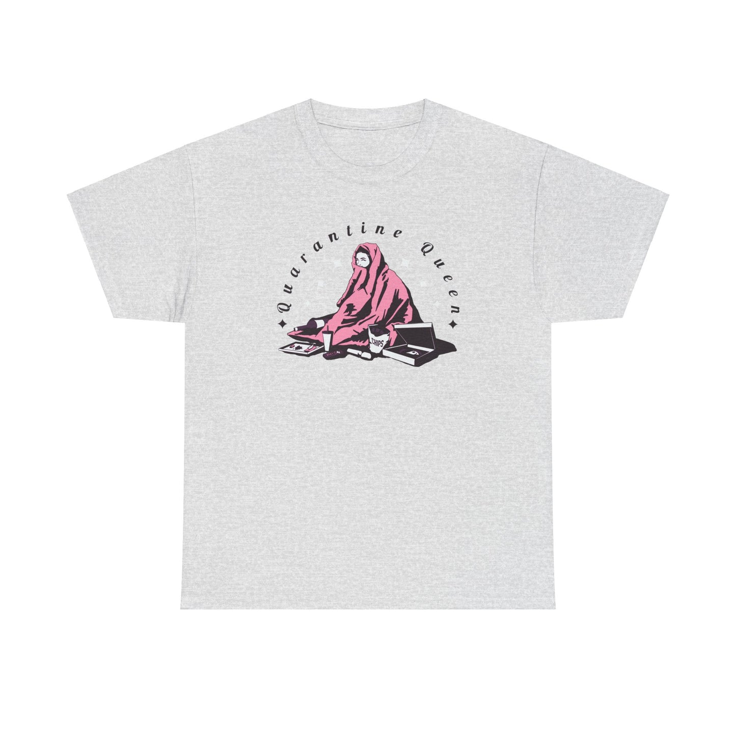 Quarantine Queen Unisex Heavy Cotton Tee