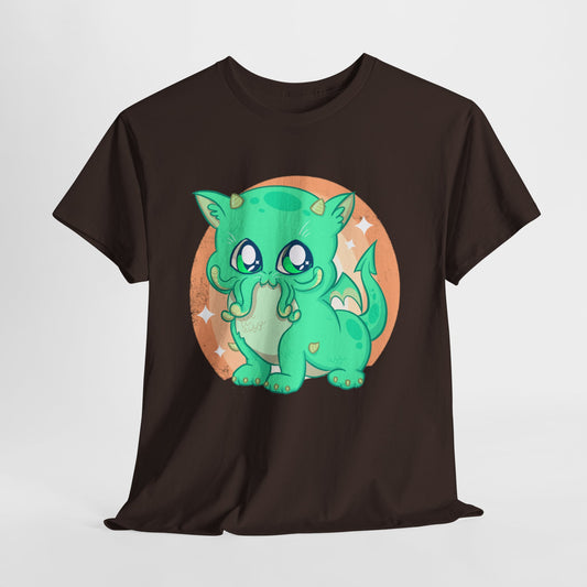 Cat-thulu Unisex Heavy Cotton Tee