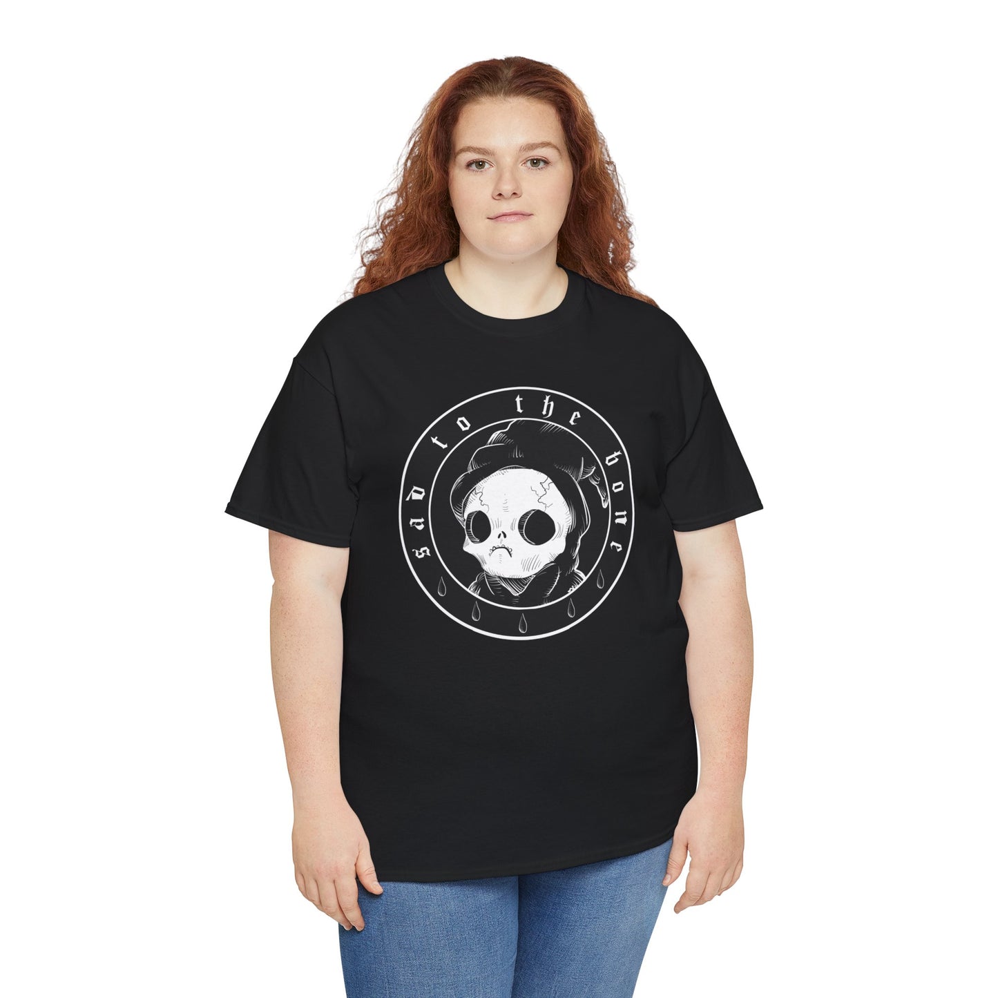 Sad To The Bone Unisex Heavy Cotton Tee