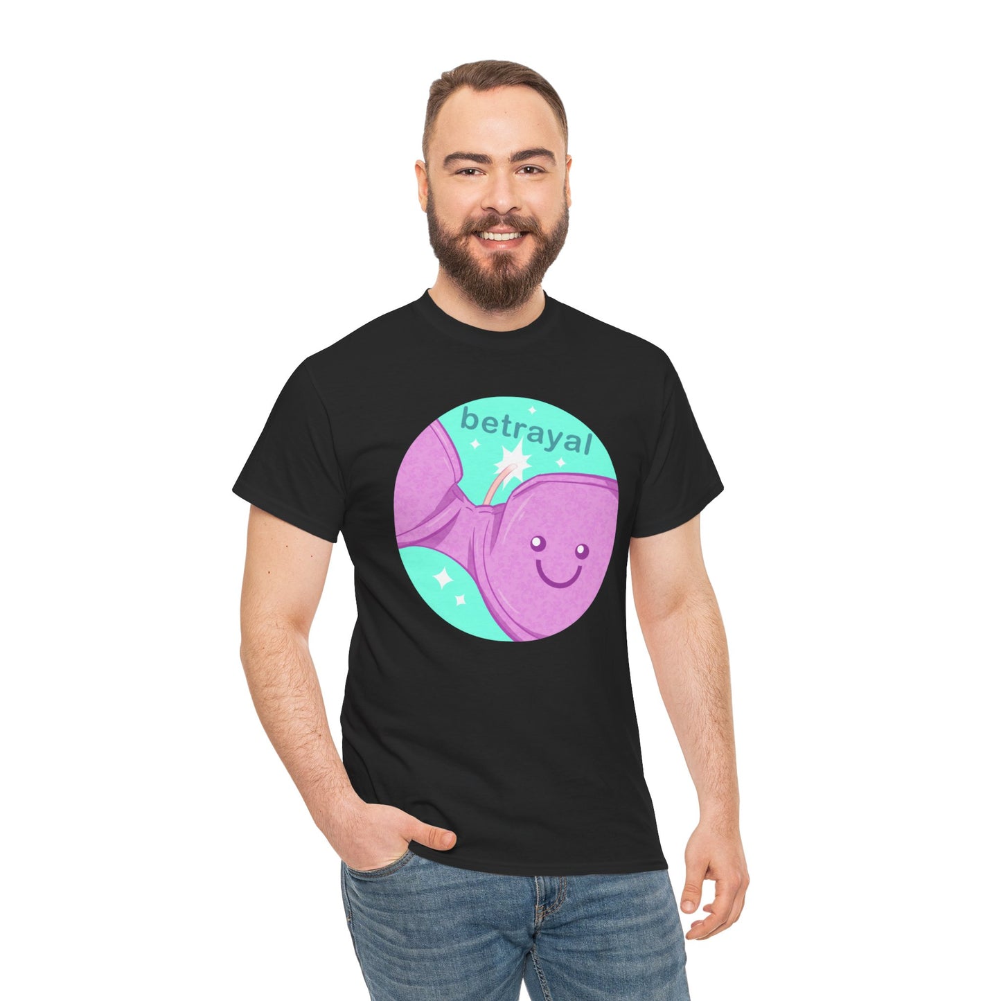 Bra Betrayal Unisex Heavy Cotton Tee