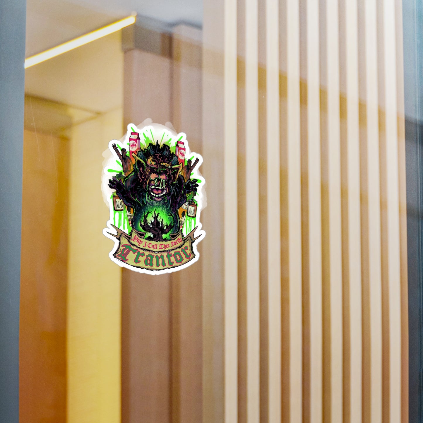 Trantor Kiss-Cut Vinyl Decal
