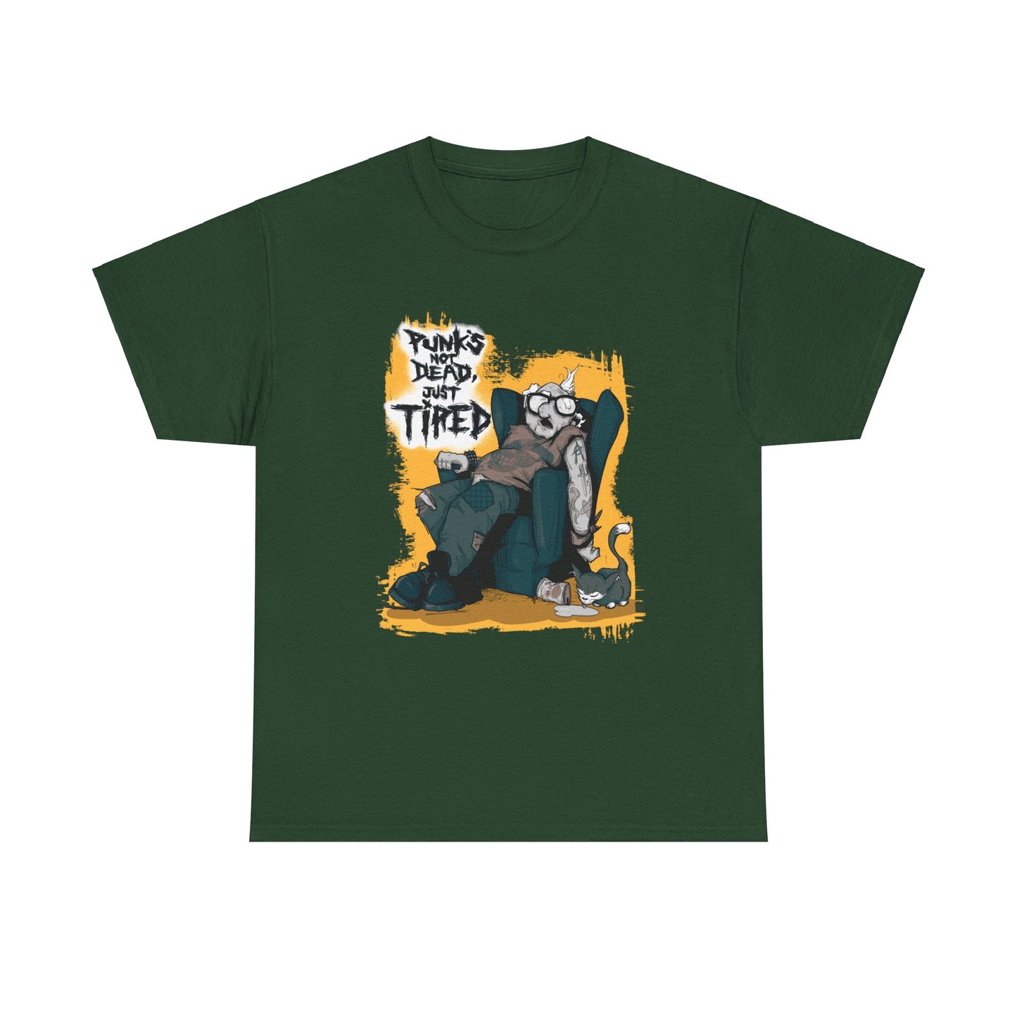Old Punk Unisex Heavy Cotton Tee