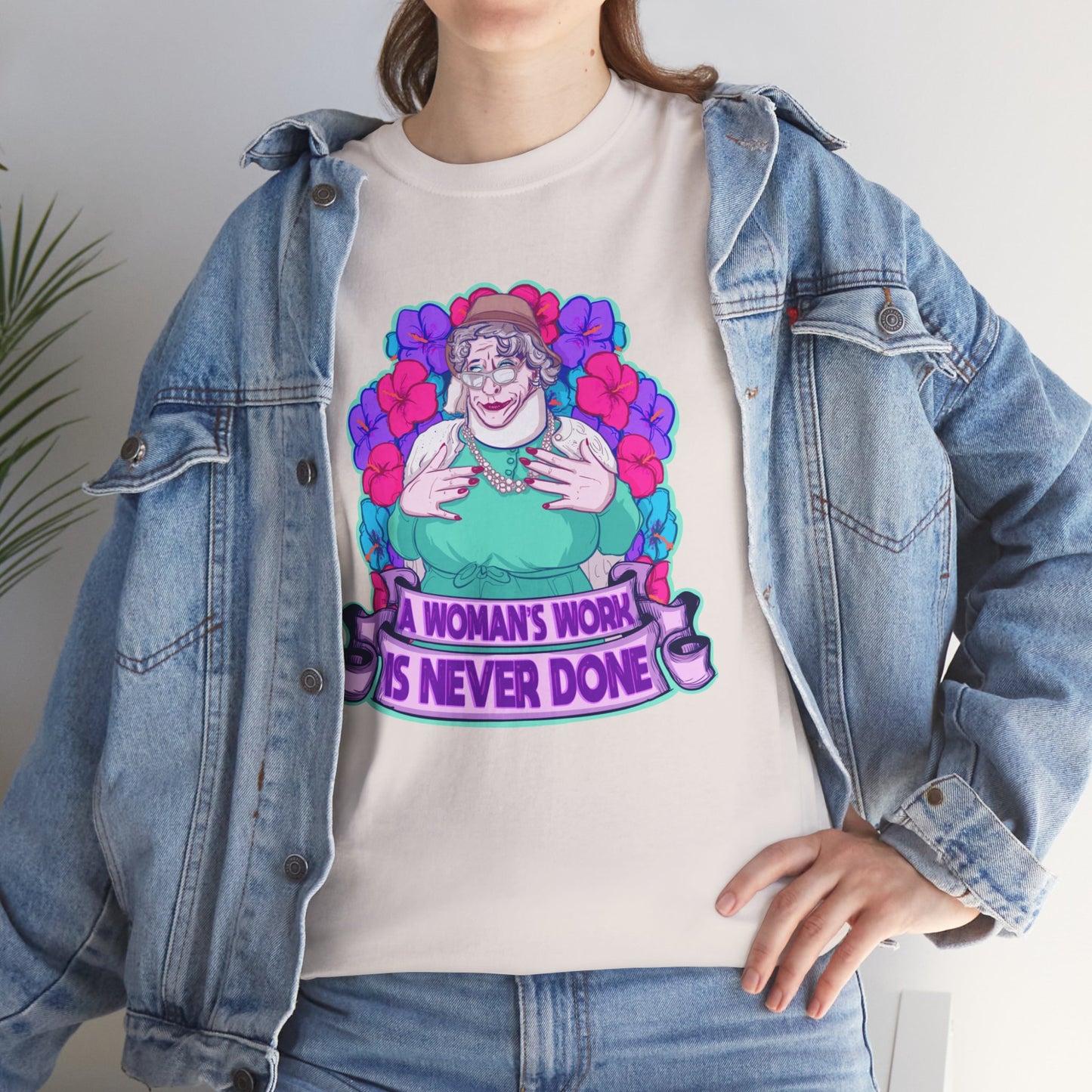 Auntie Nelda Unisex Heavy Cotton Tee