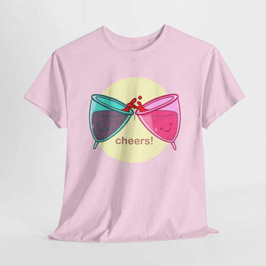 Cheers Unisex Heavy Cotton Tee