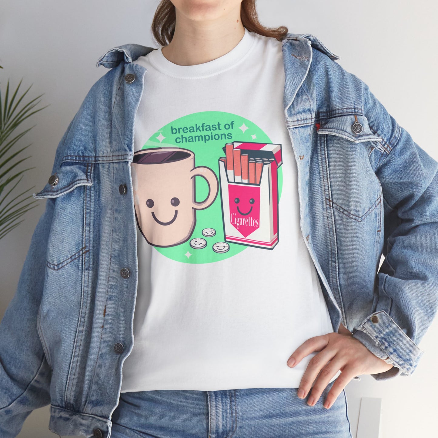 Breakfast of Champions Unisex Heavy Cotton Tee